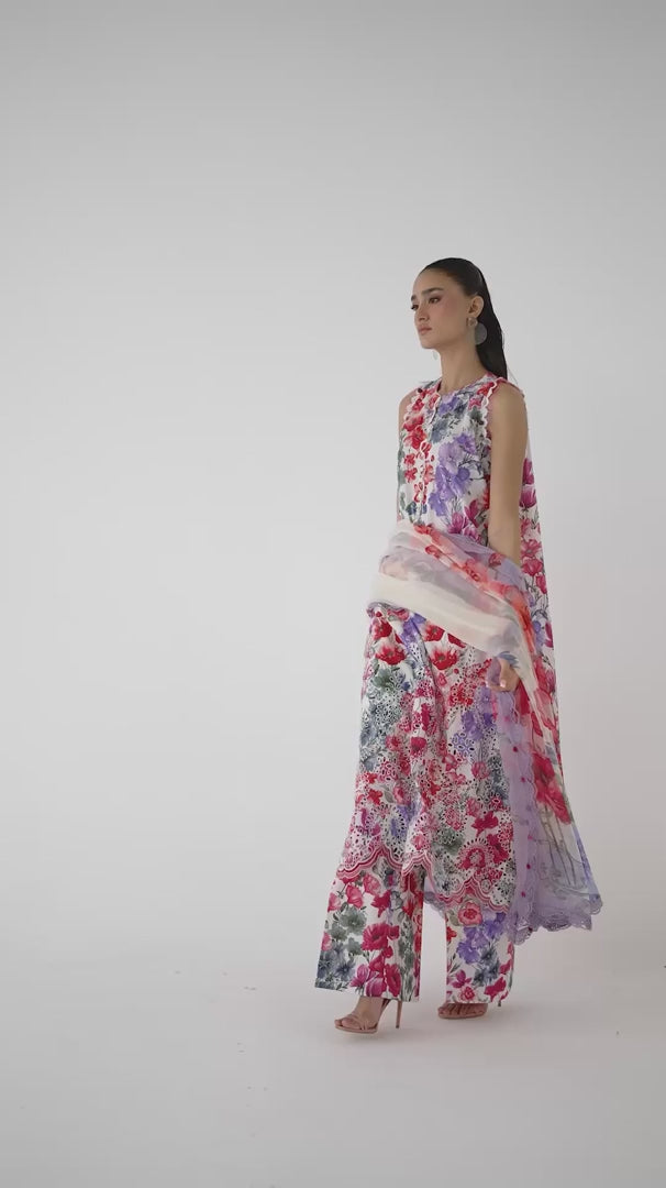 Maria.B M.Prints 2A Women 3-Piece Set Multi Color