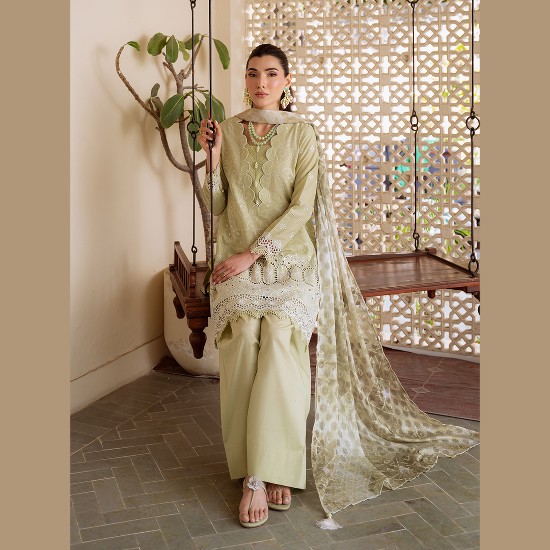Daria DA-44 Women 3-Piece Set Green