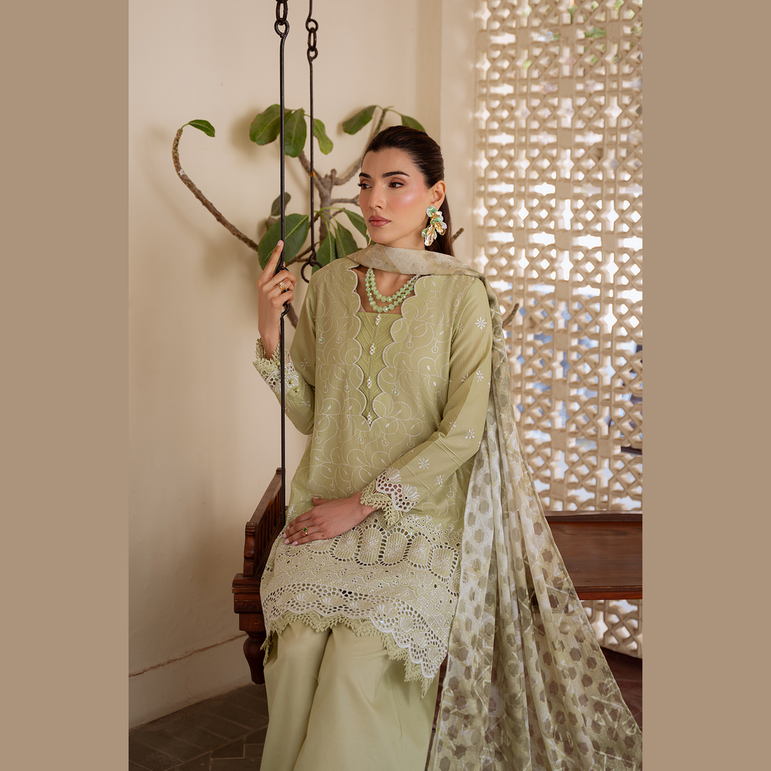 Daria DA-44 Women 3-Piece Set Green