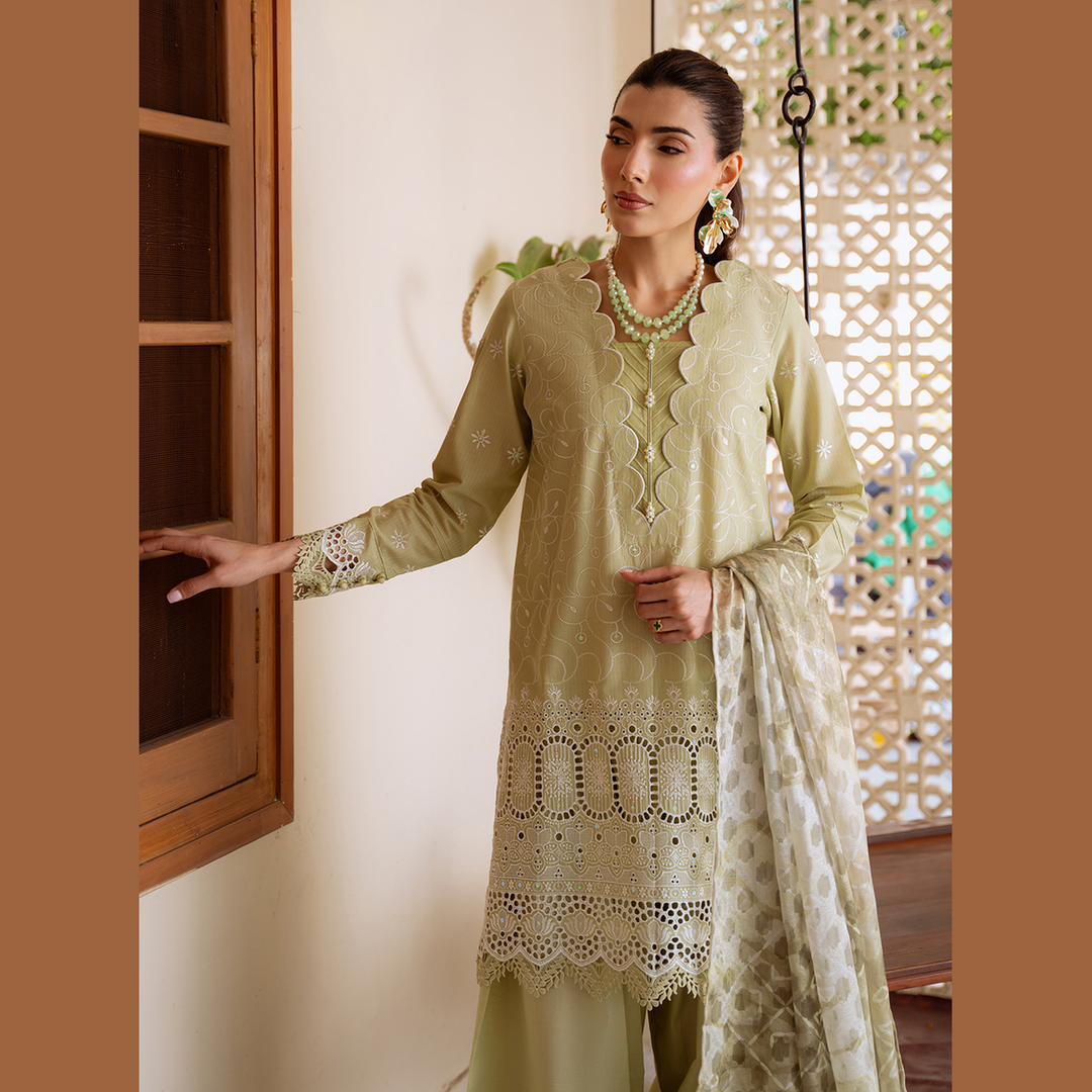 Daria DA-44 Women 3-Piece Set Green