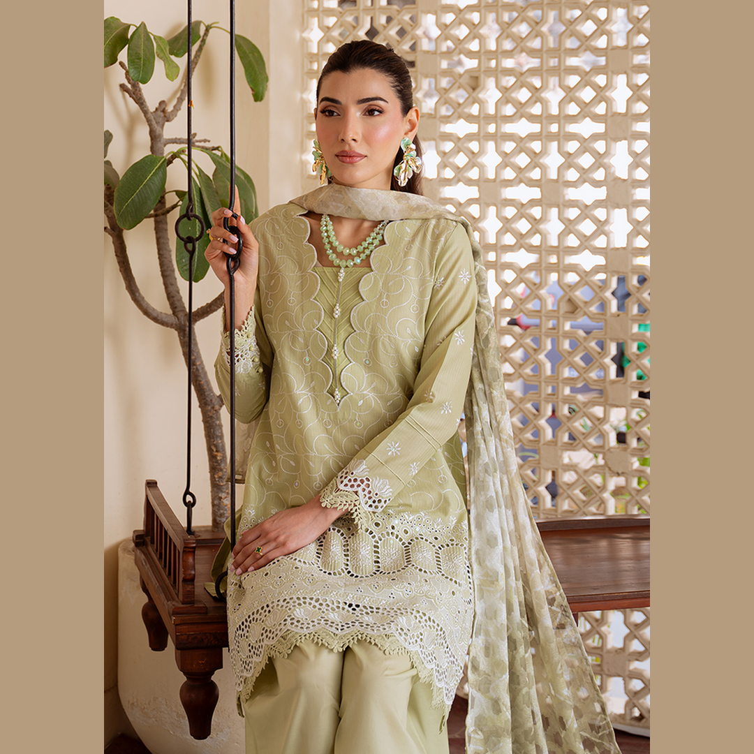 Daria DA-44 Women 3-Piece Set Green